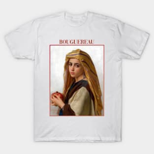 Girl With a Pomegranate by Bouguereau T-Shirt